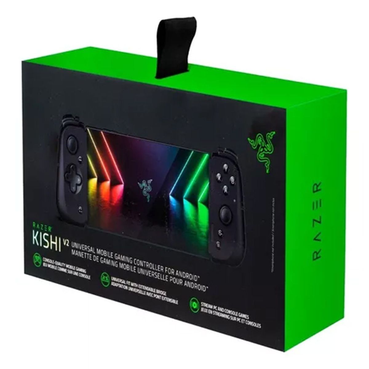 RAZER - Control de Juegos Razer Kishi V2 Gen para Android Black