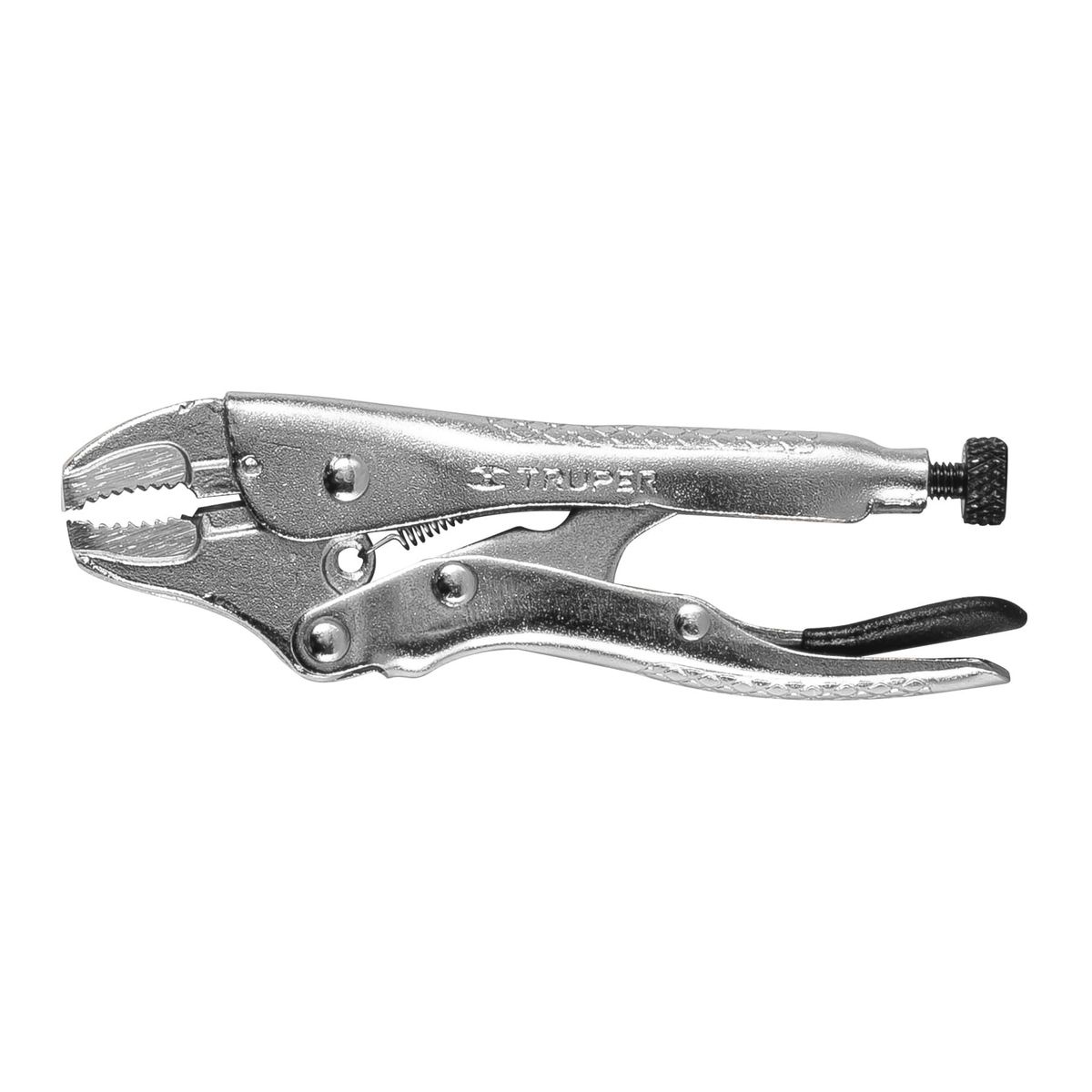 TRUPER - Alicate de presión 4 mordaza curva Truper