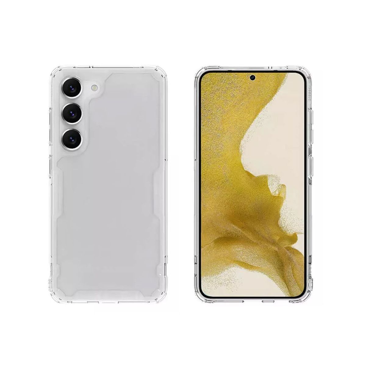 NILLKIN - Case Nillkin Nature Pro TPU Para Samsung S23 Plus Clear