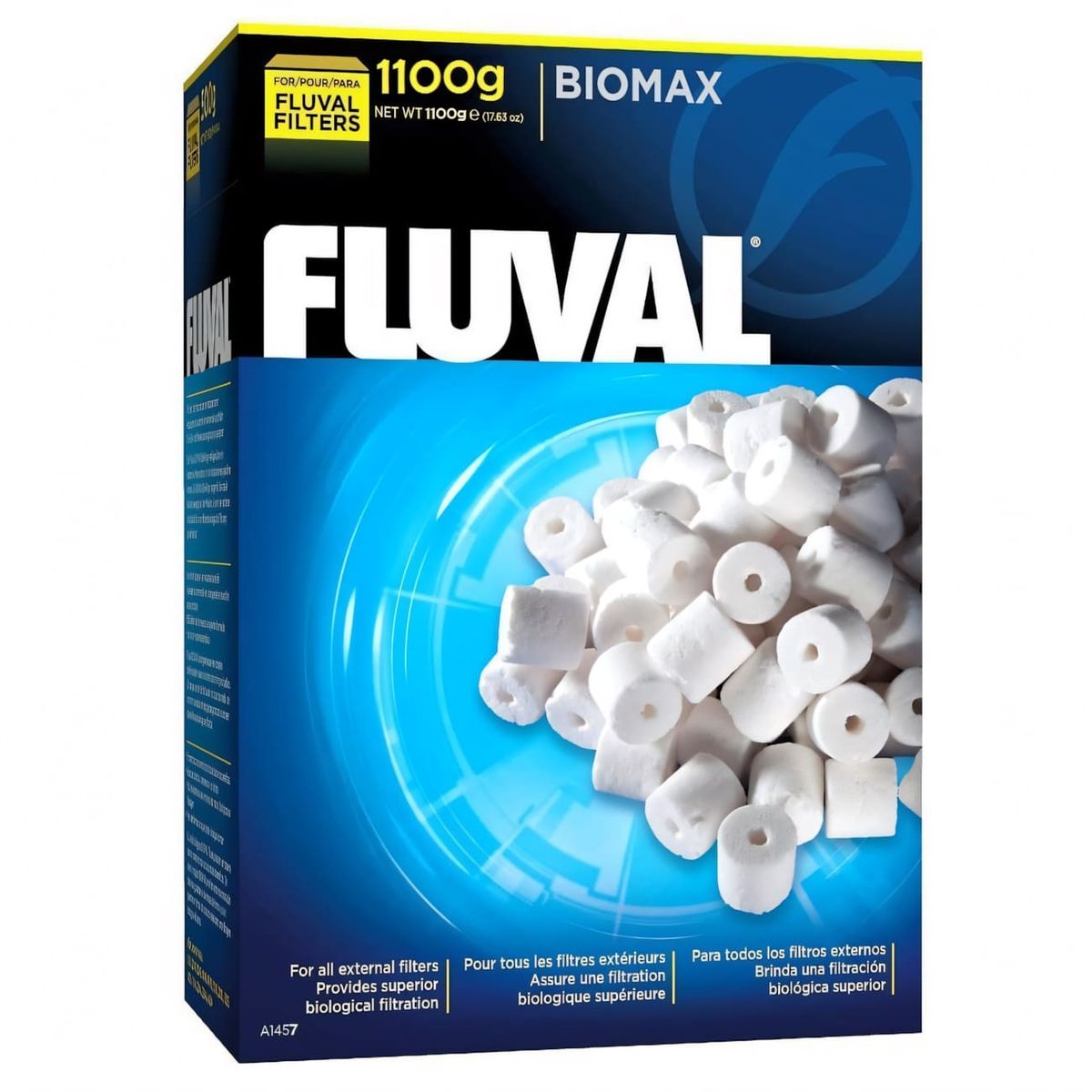 GENERICO - Bio Max canutillos anillo filtración biológica 1100 gr Hagen