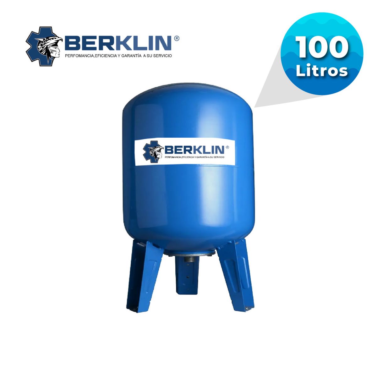 BERKLIN - TANQUE HIDRONEUMATICO DE 100 LT