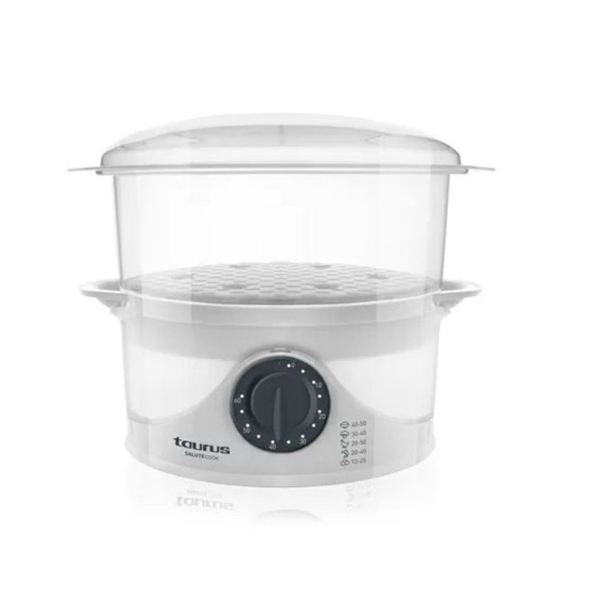 TAURUS - Vaporera de Alimentos Taurus SALUTECOOK Blanco
