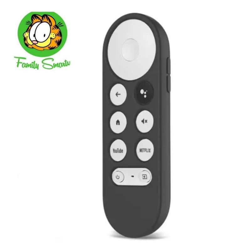 GOOGLE - Funda Protector Silicona Control Chromecast 4 Google Tv / Negro