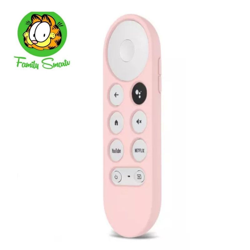 GOOGLE - Funda Protector Silicona Control Chromecast 4 Google Tv / Rosado