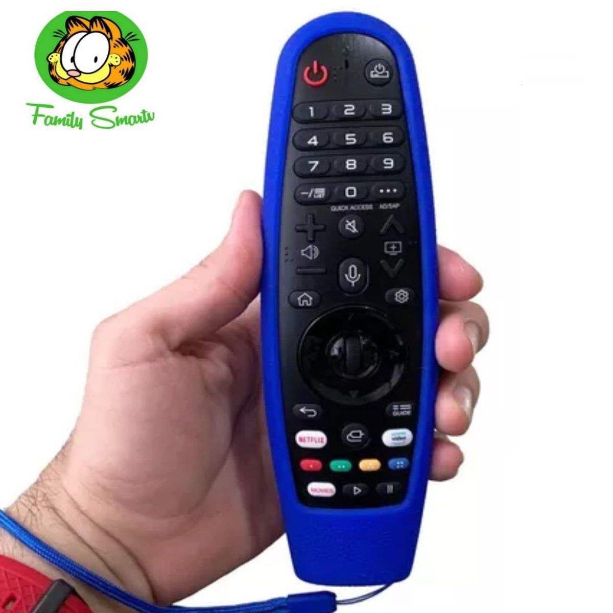 LG - Funda de silicona para Control remoto LG Magic  Azul