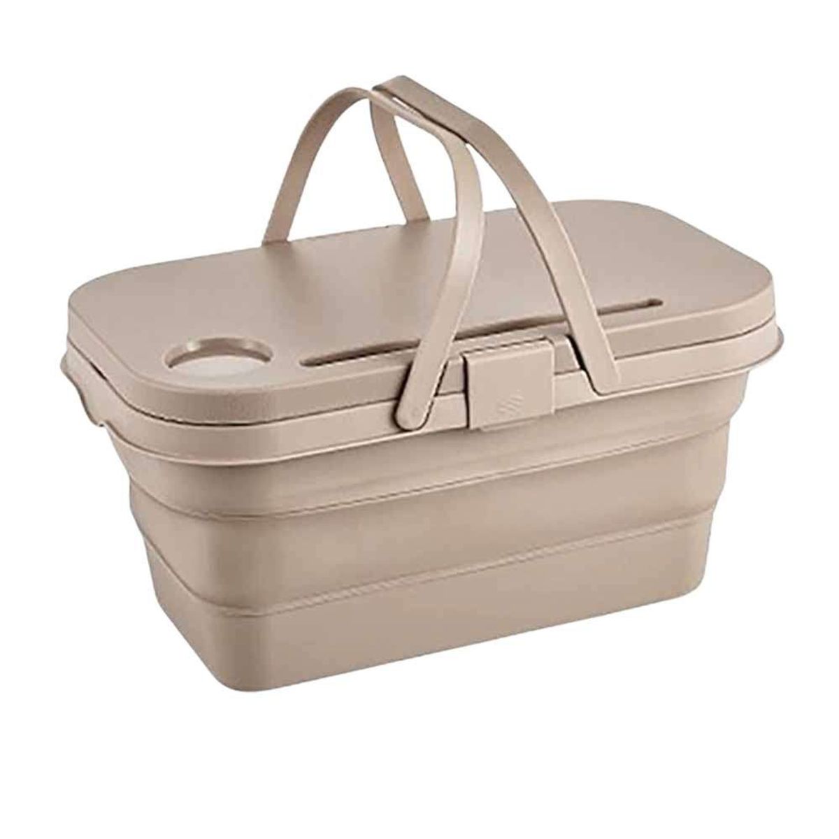 INSPIRA - Cesta de Almacenamiento Plegable 3 en 1 para Picnic