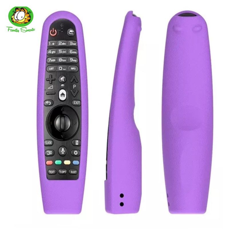 LG - Funda de silicona para Control remoto LG Magic  Lila