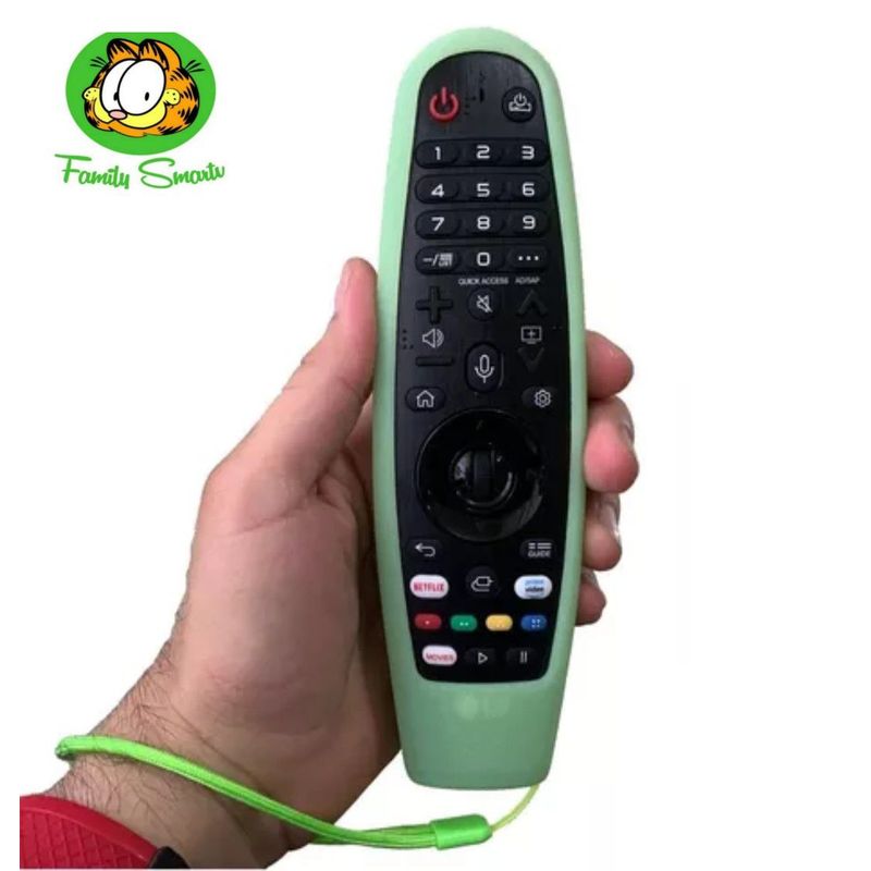 LG - Funda de silicona para Control remoto LG Magic  Verde