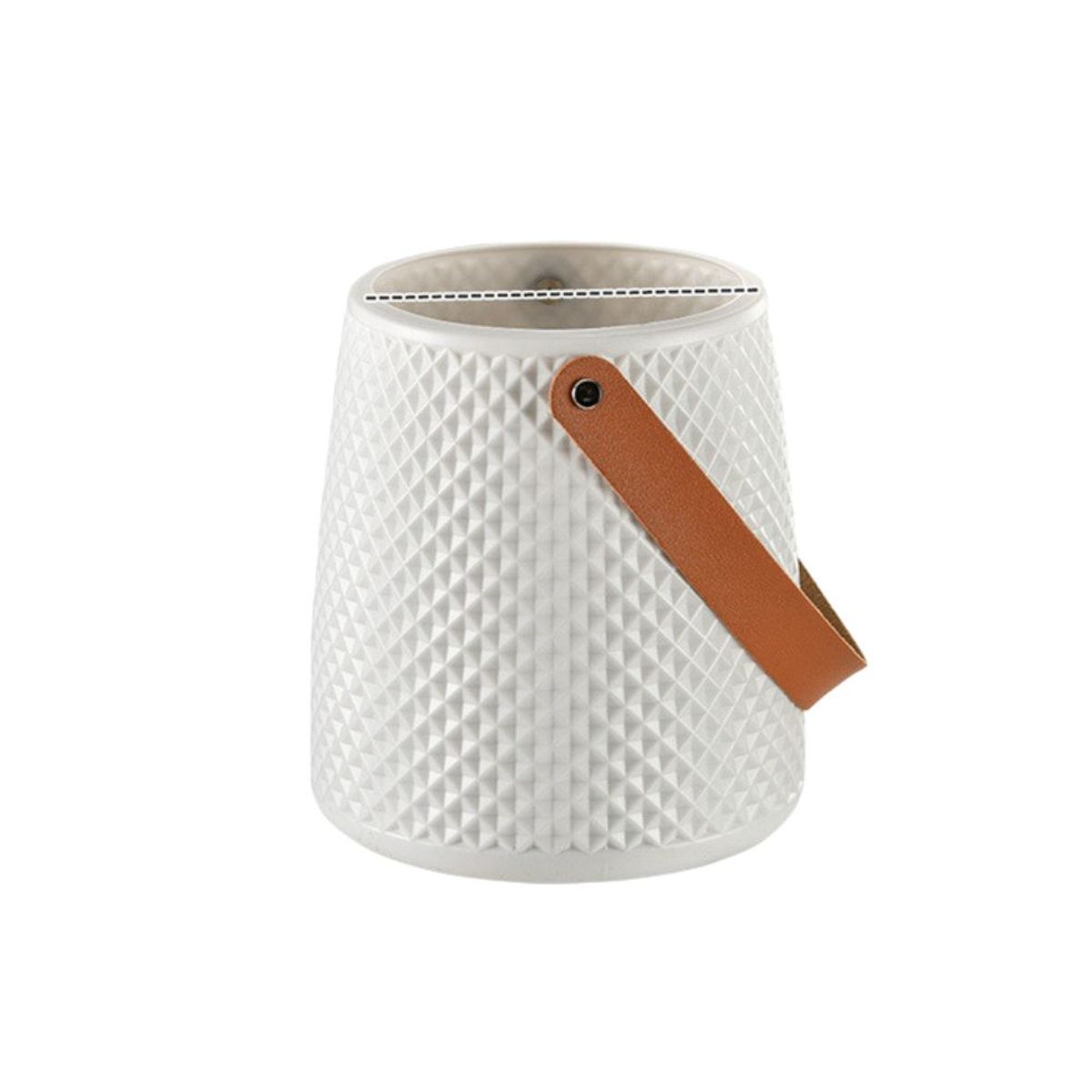 INSPIRA - Macetero Florero para Centro de Mesa Decorativo Blanco