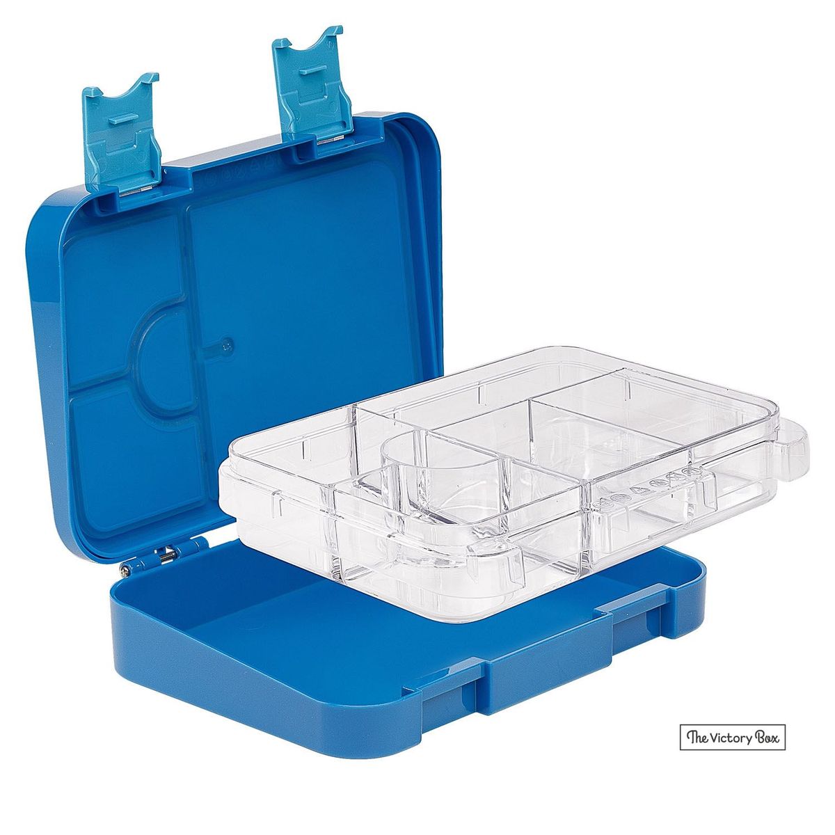 GENERICO - Lonchera Bento Box convertible de 6 a 4 Divisiones