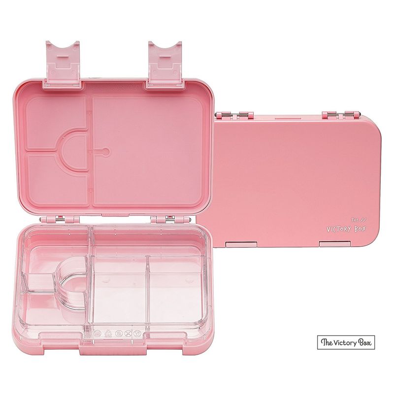 GENERICO - Lonchera Bento Box convertible de 4 a 6 Divisiones