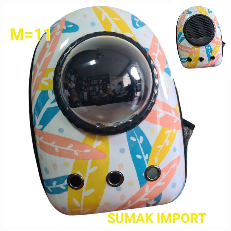 GENERICO - Mochila Globo Transportadora Espacial para Mascotas