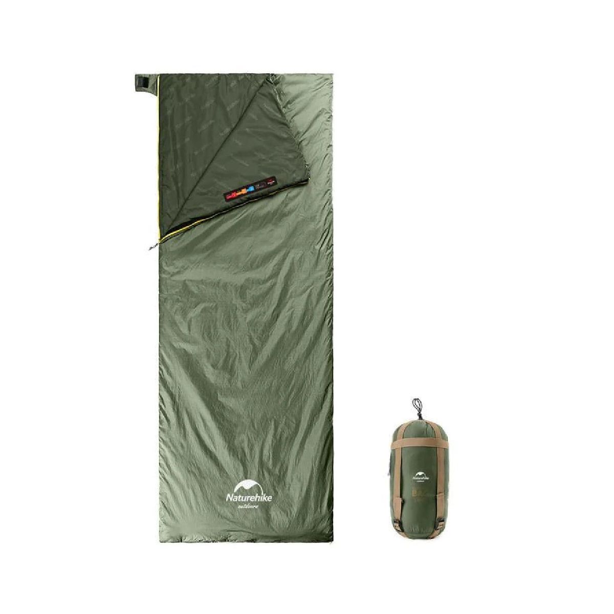 NATUREHIKE - Sleeping bag tipo sobre LW180 15°8°  Naturehike