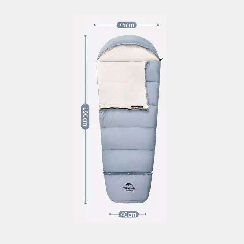 NATUREHIKE - Sleeping Bag Expandible Para Niños C300 6°1° - Naturehike