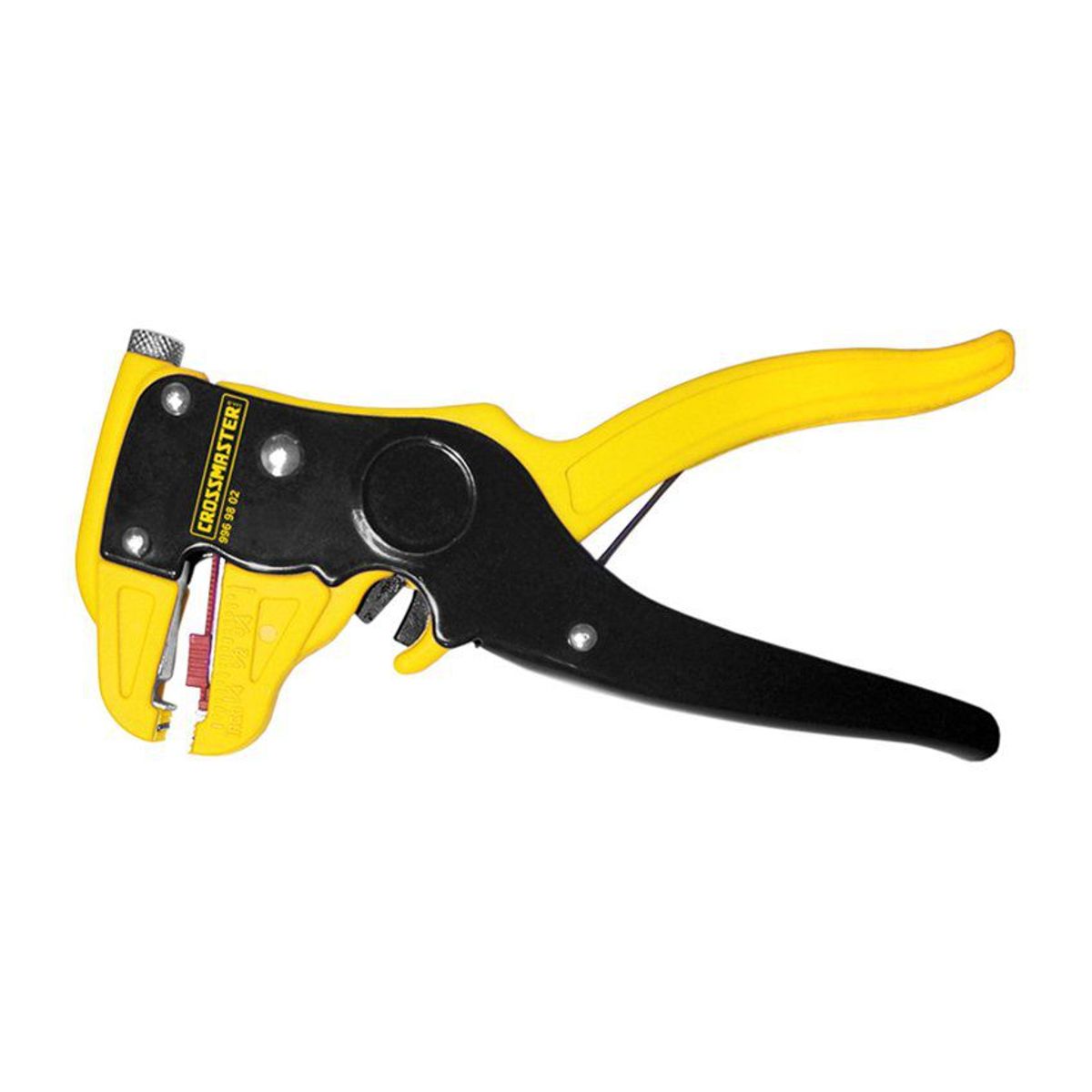 GENERICO - Alicate Pelacable 7" Automatico Crossmaster 9969802  - Amarillo