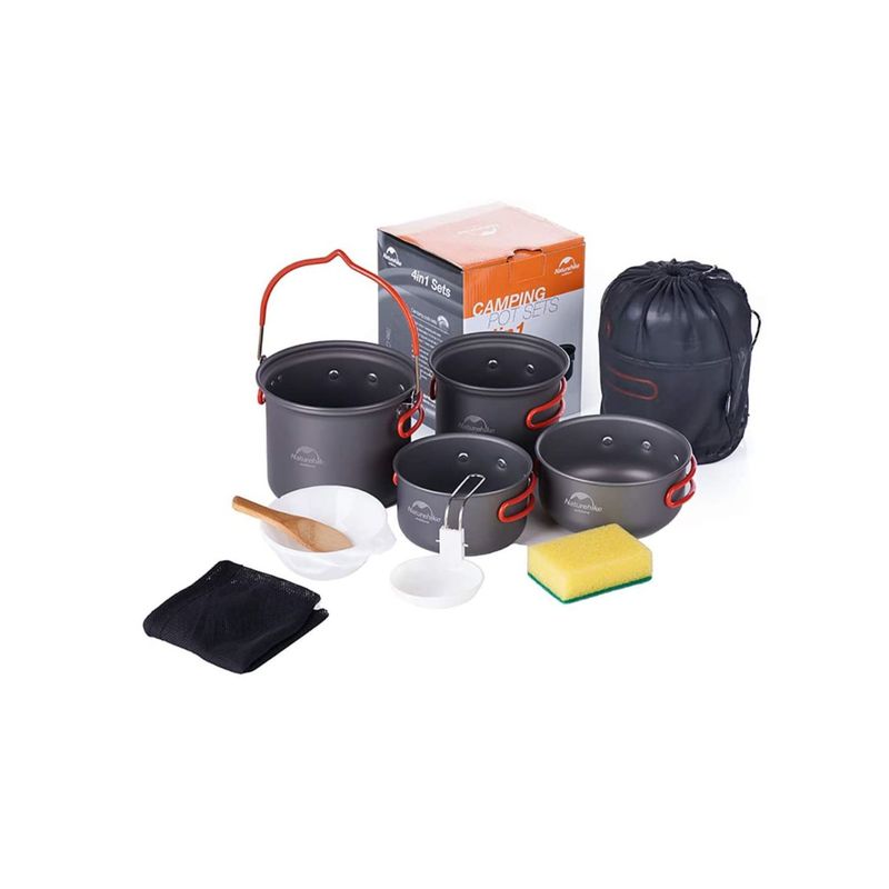 NATUREHIKE - Set de ollas 2 a 3 personas – Naturehike