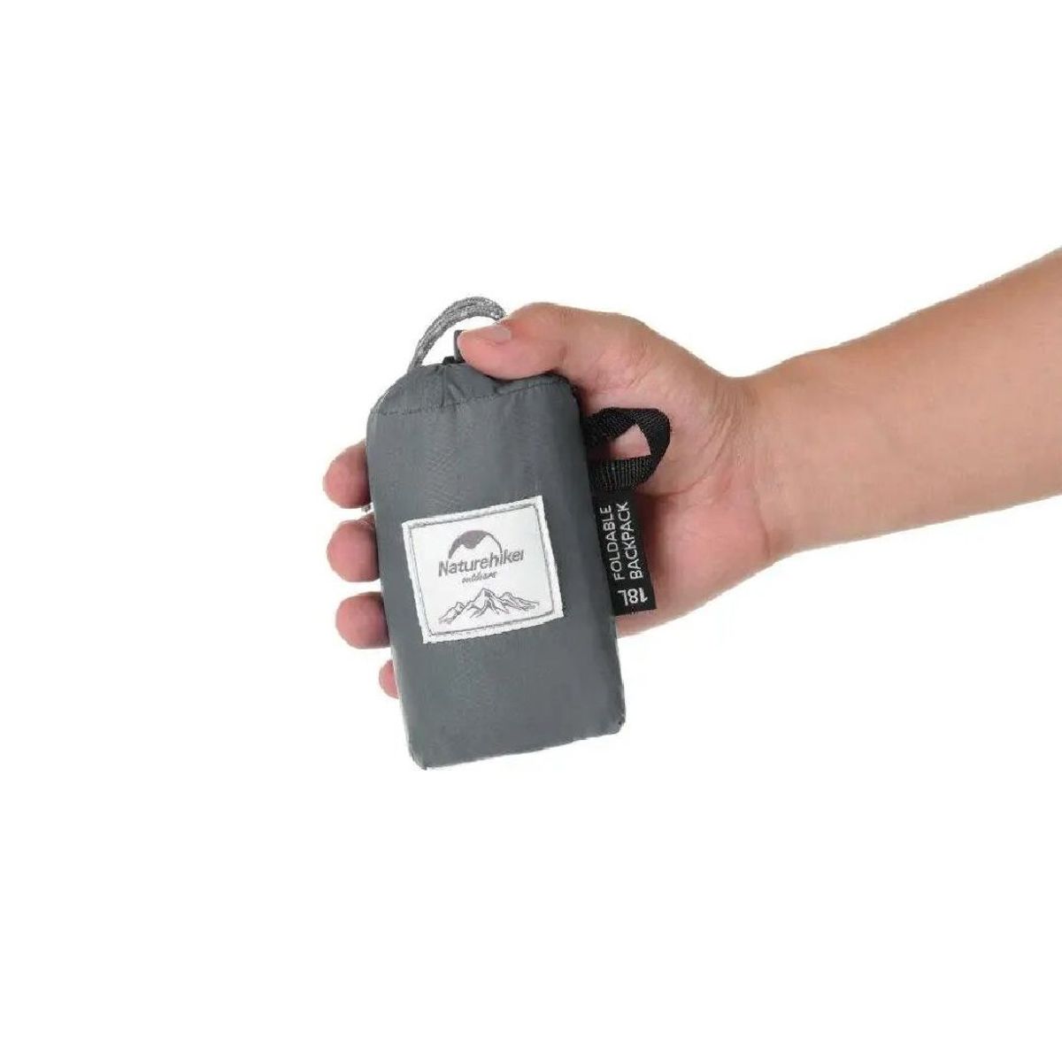 NATUREHIKE - Mochila plegable ultraligera 22L - Negro - Naturehike