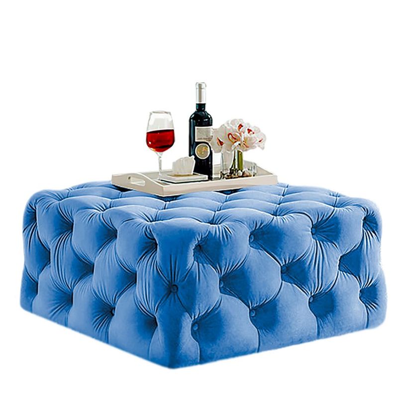 HOME PREMIUM - Centro de Mesa Libia Capitoneado Azul