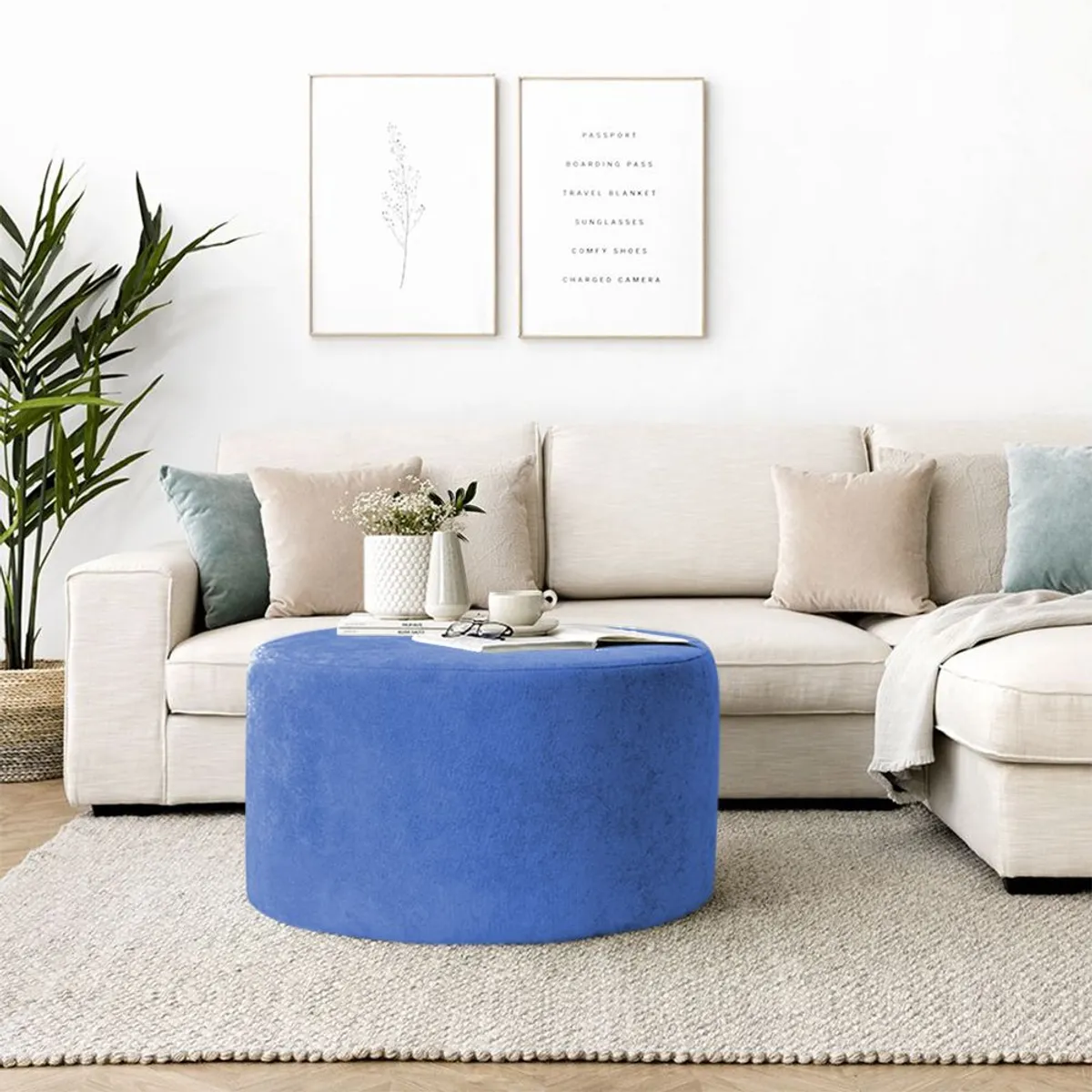 HOME PREMIUM - Centro de Mesa Fantasy Azul