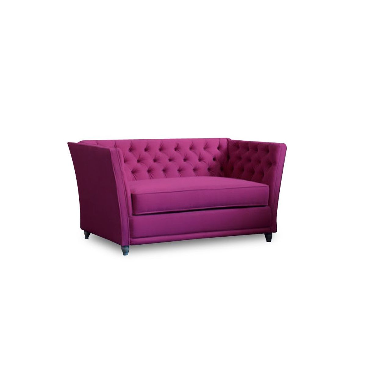 HOME PREMIUM - Sofá 2 Cuerpos Love Morado