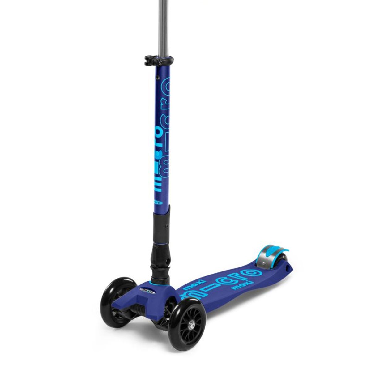 MICRO - Scooter Maxi Micro Deluxe FOLDABLE LED Navy Blue