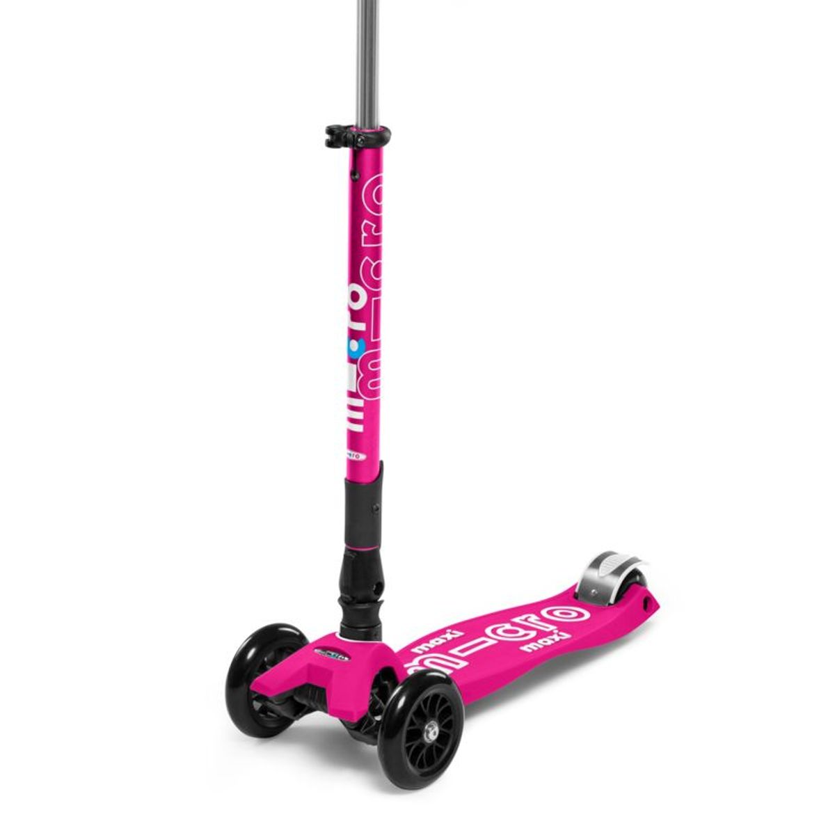 MICRO - Scooter Maxi Micro Deluxe Foldable LED Rosado Brillante