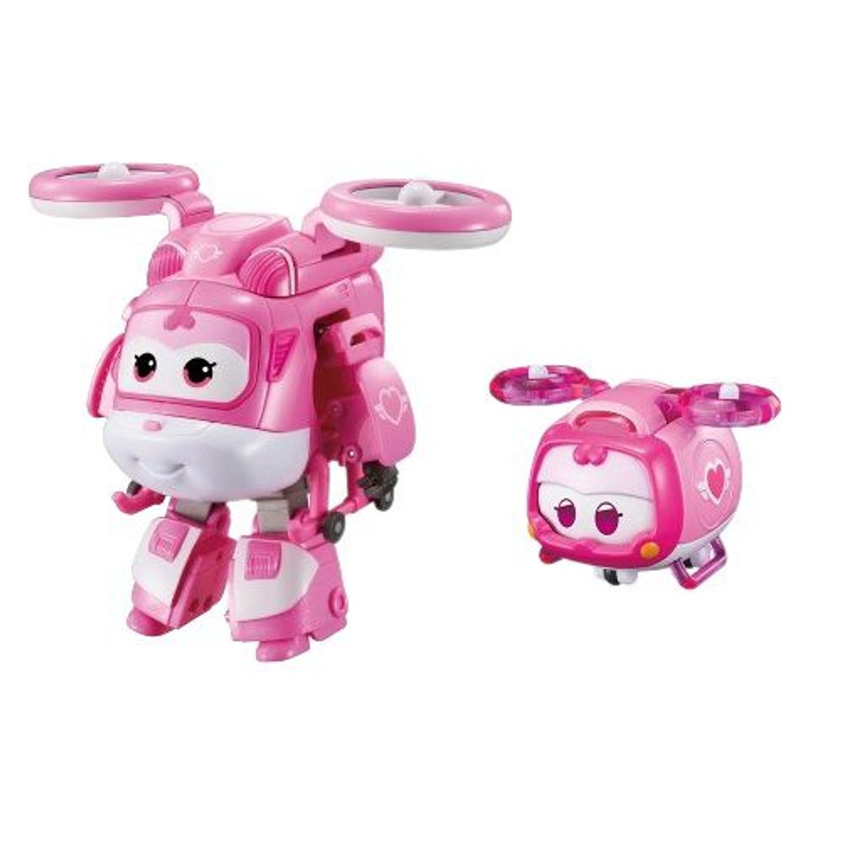 SUPER WINGS - Juguete de Acción Super Wings Transformable Dizzy con Avión
