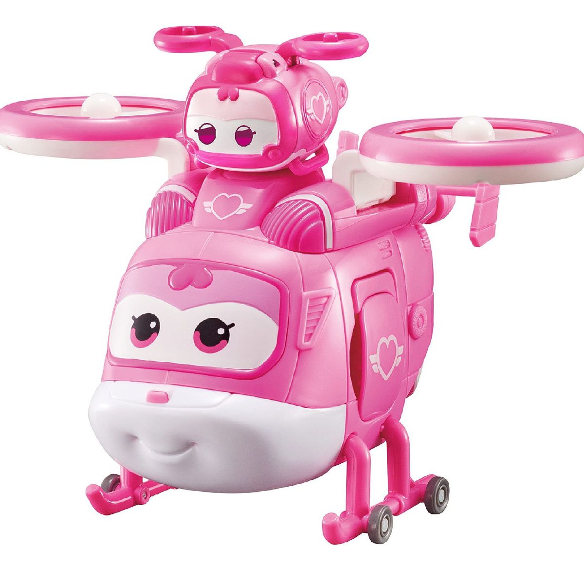 SUPER WINGS - Juguete de Acción Super Wings Transformable Dizzy con Avión