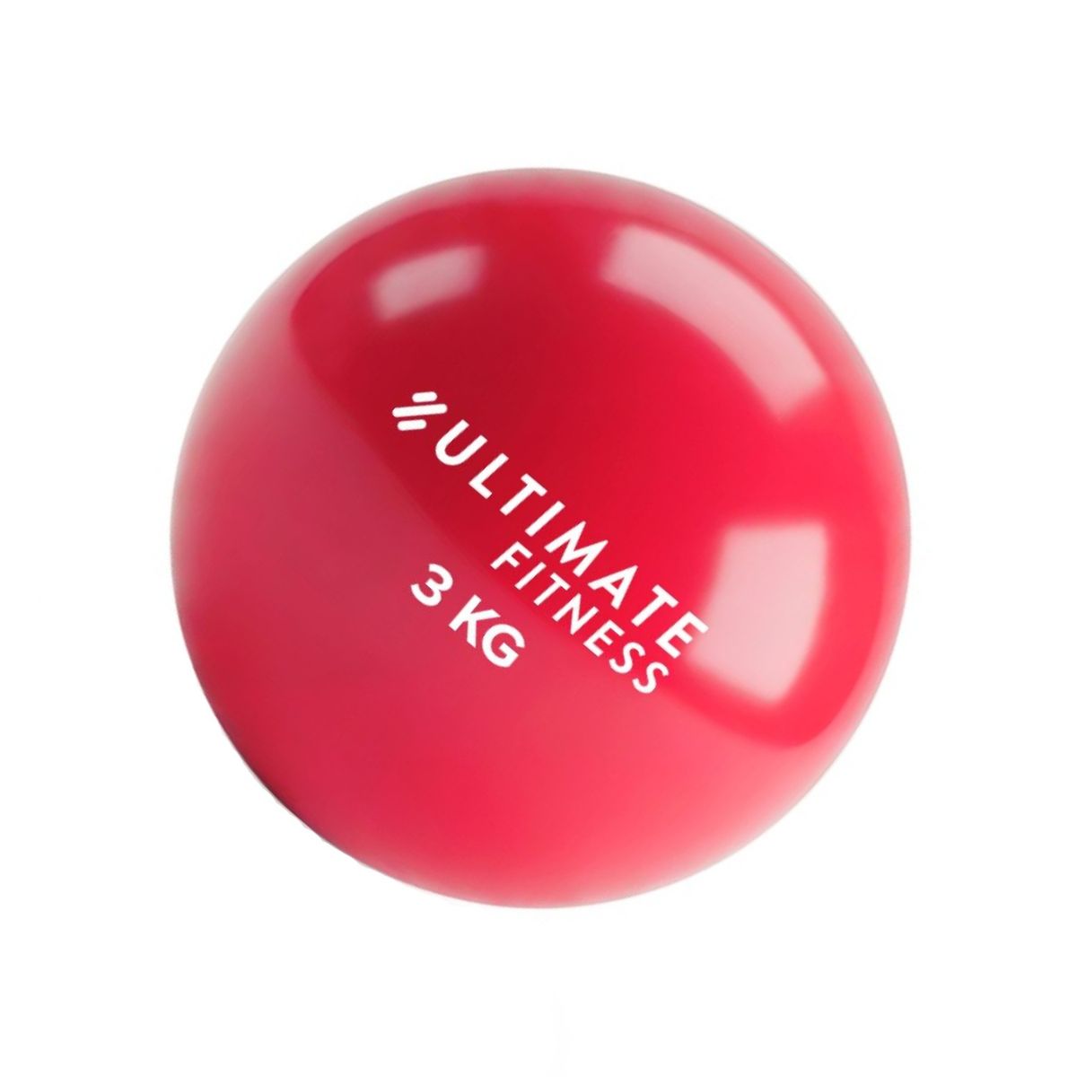ULTIMATE FITNESS - Balón Medicinal PVC 3 Kg