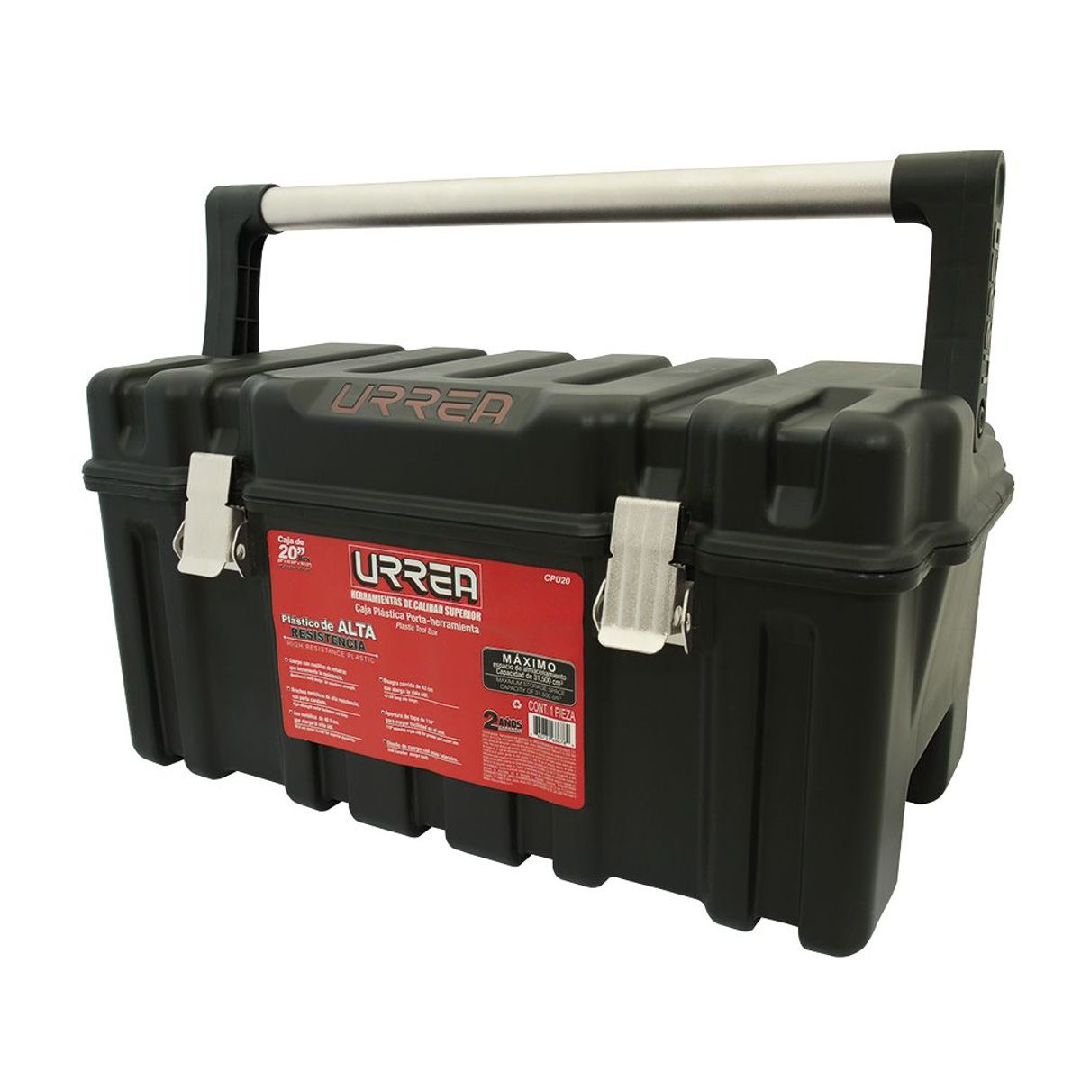 URREA - CAJA PORTAHERRAMIENTAS DE  26"  BROCHES METÁLICO - URRCPU26A