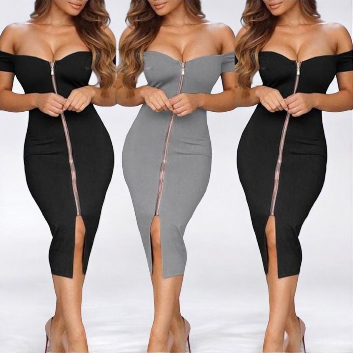 GENERICO - Vestido Mujer Yomar Fnts20 Tt-Col Sexy Sofia Peace