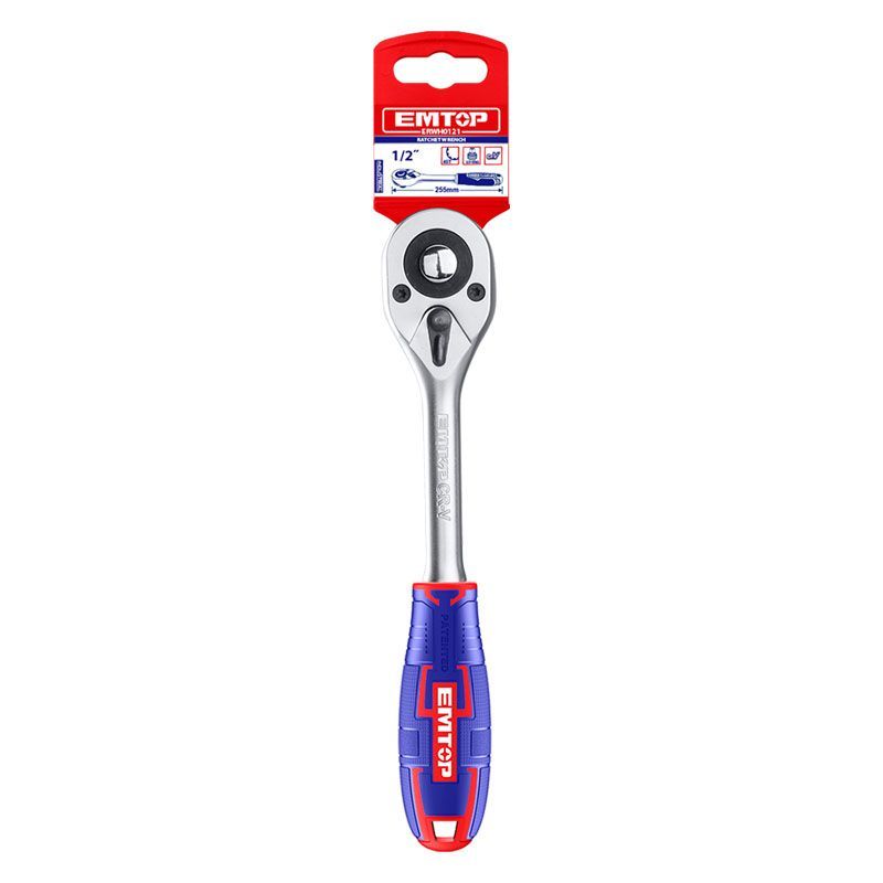 EMTOP - Rachet Manual Reversible con Encastre 12 Emtop ERWH0121
