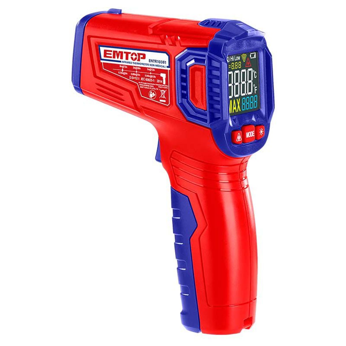 EMTOP - Pistola Termómetro Infrarojo Emtop ENTR10381