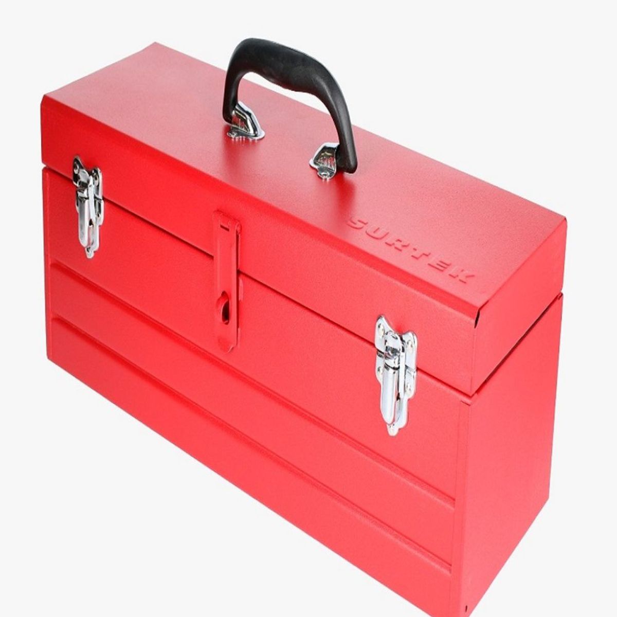 SURTEK - CAJA METALICA ROJA 20"  50x17x16cm SURTEK - SURTCM20R