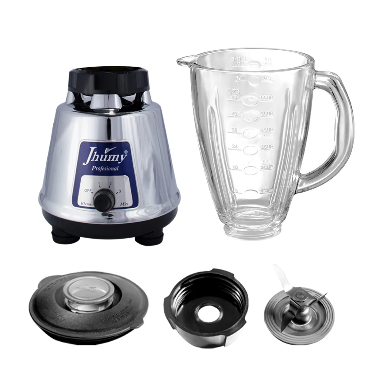 JHUMY - Licuadora PROFESIONAL JHUMY 1.5 L 800W