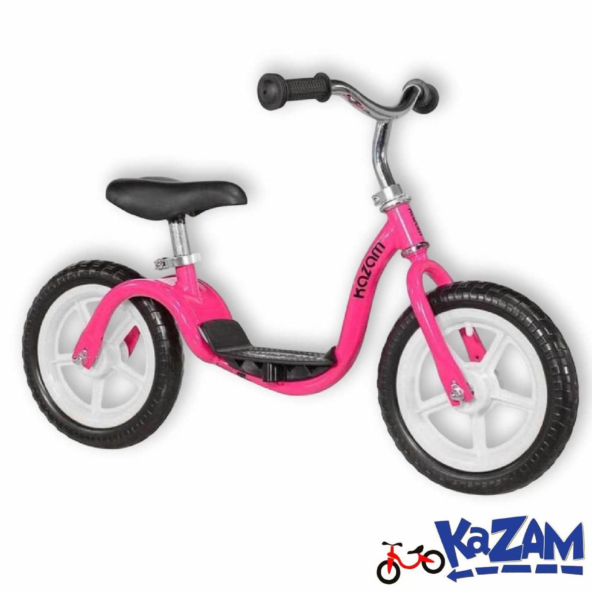 KAZAM - Bicicleta de Equilibrio Balance Kazam Pink Llanta EVA