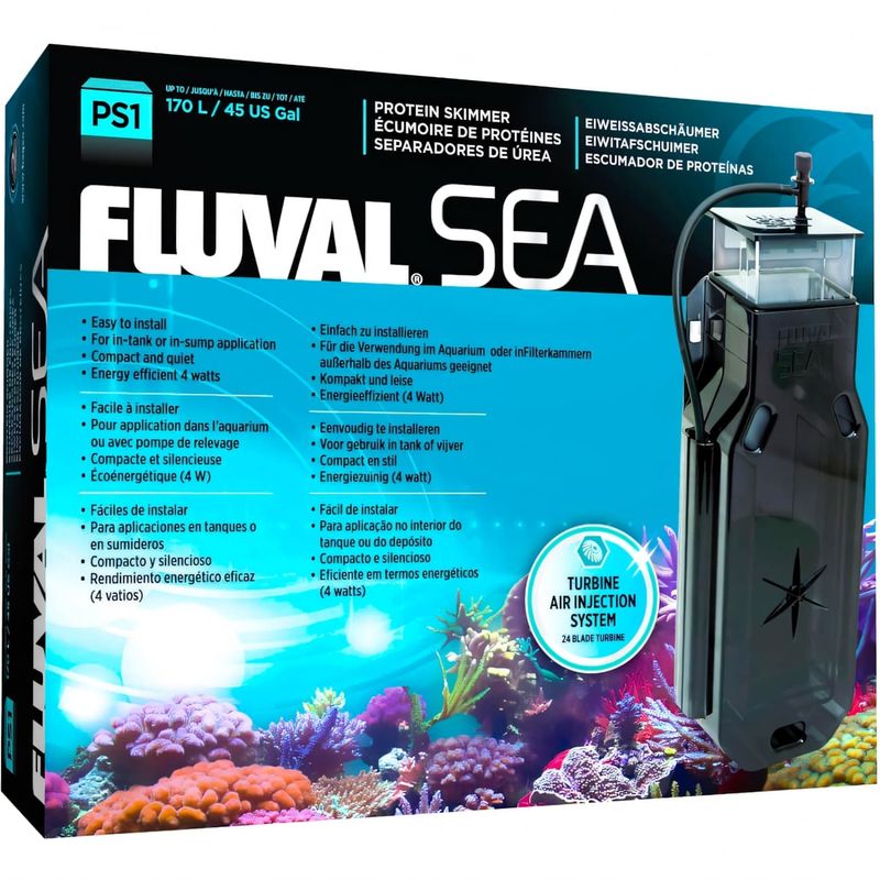 GENERICO - Skimmer espumador acuarios agua salada de 37 a 170 lt  Hagen