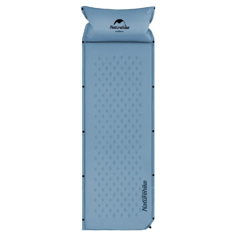 NATUREHIKE - Colchoneta autoinflable con almohada D01  Naturehike