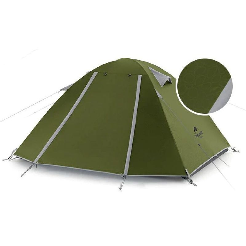 NATUREHIKE - Carpa Para 4 Personas P-series Protección Uv Naturehike