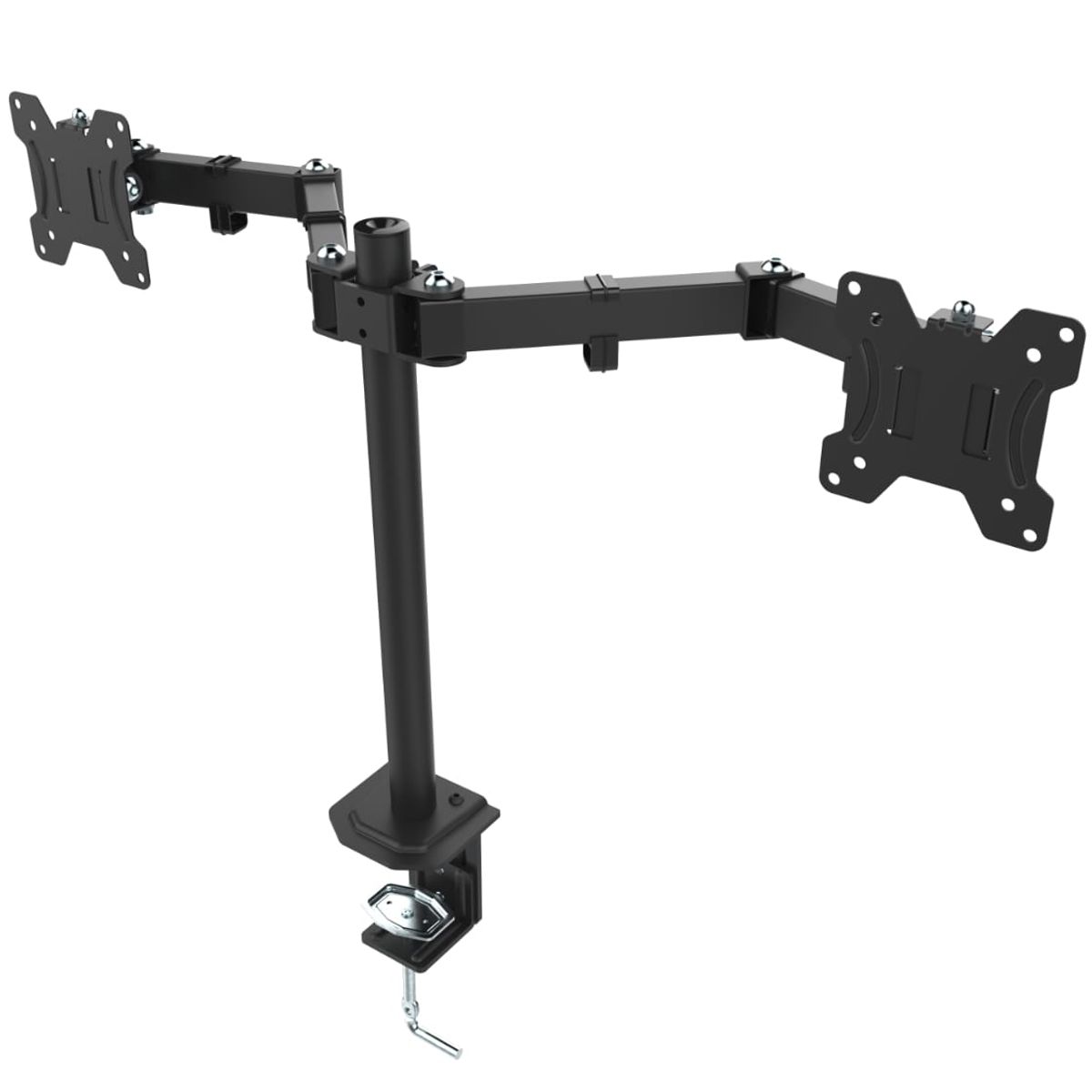 D' KAZA - RACK SOPORTE ERGONÓMICO PARA DOS MONITORES DE 13 A 32