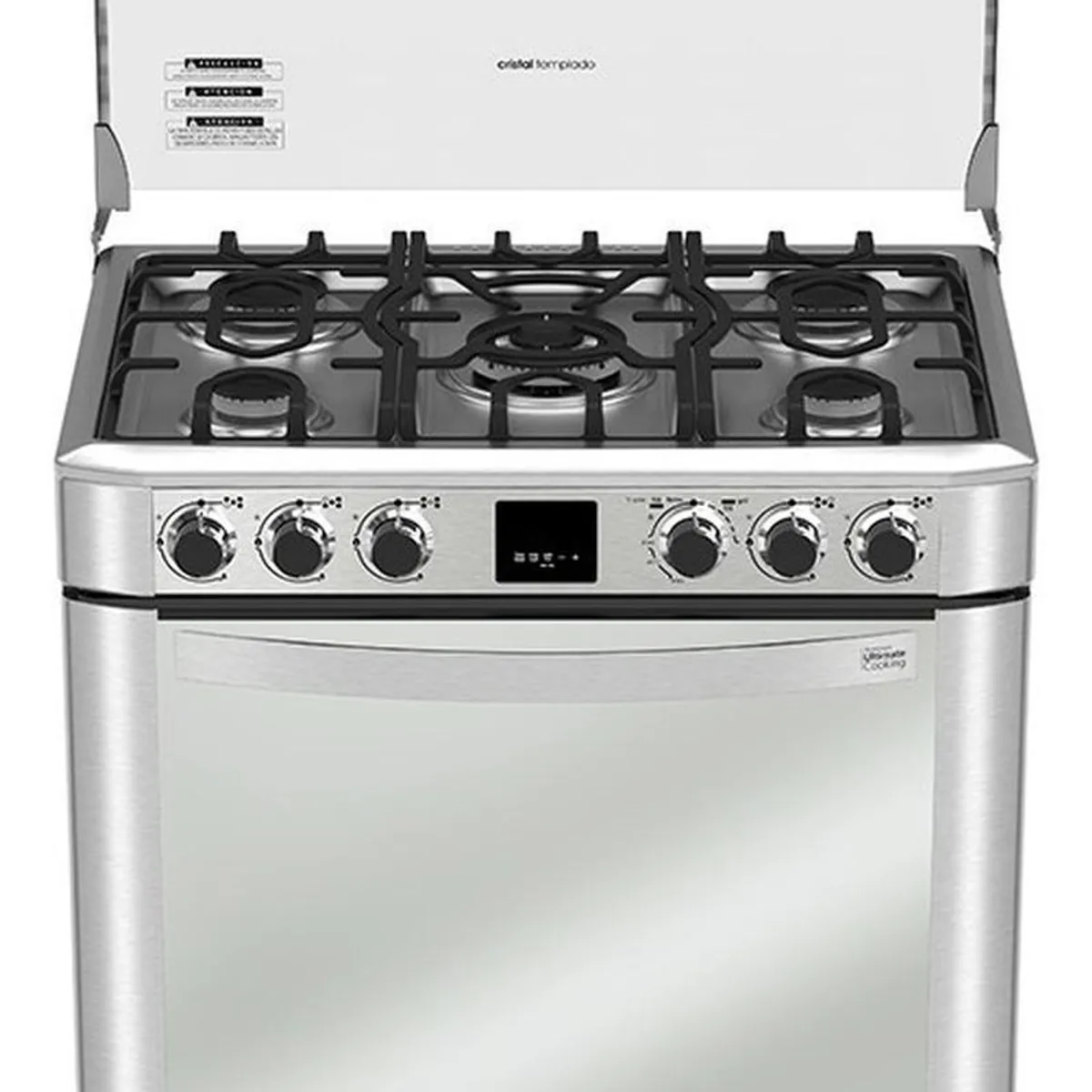 MABE - Cocina de piso a Gas de 76 cm Inox Mabe - CMP7670FX0