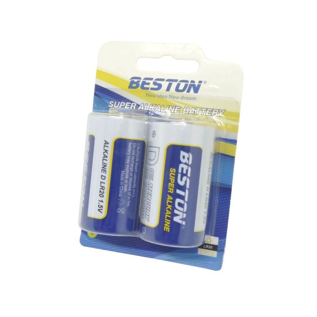 GENERICO - Pilas D Beston Alcalina x 2 Unid 1.5V Libre De Mercurio y Cadmio