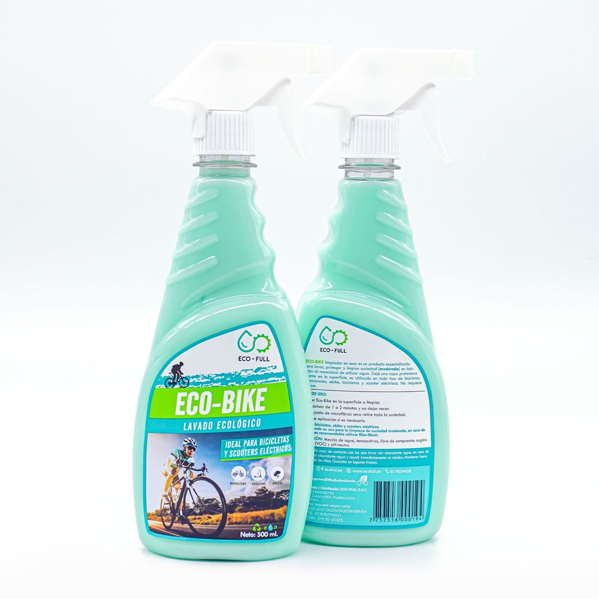 ECO FULL - ECO-BIKE LAVADO ECOLOGICO 500 ML