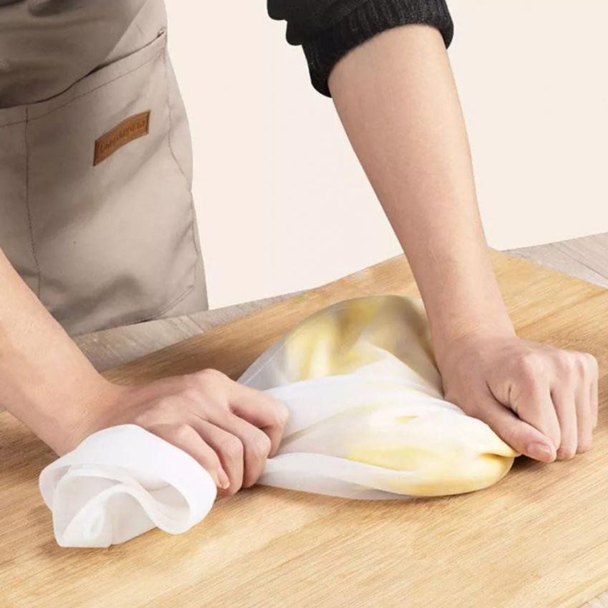 ELMEJORPRECIO - Bolsa De Silicona Para Amasar Reutilizable