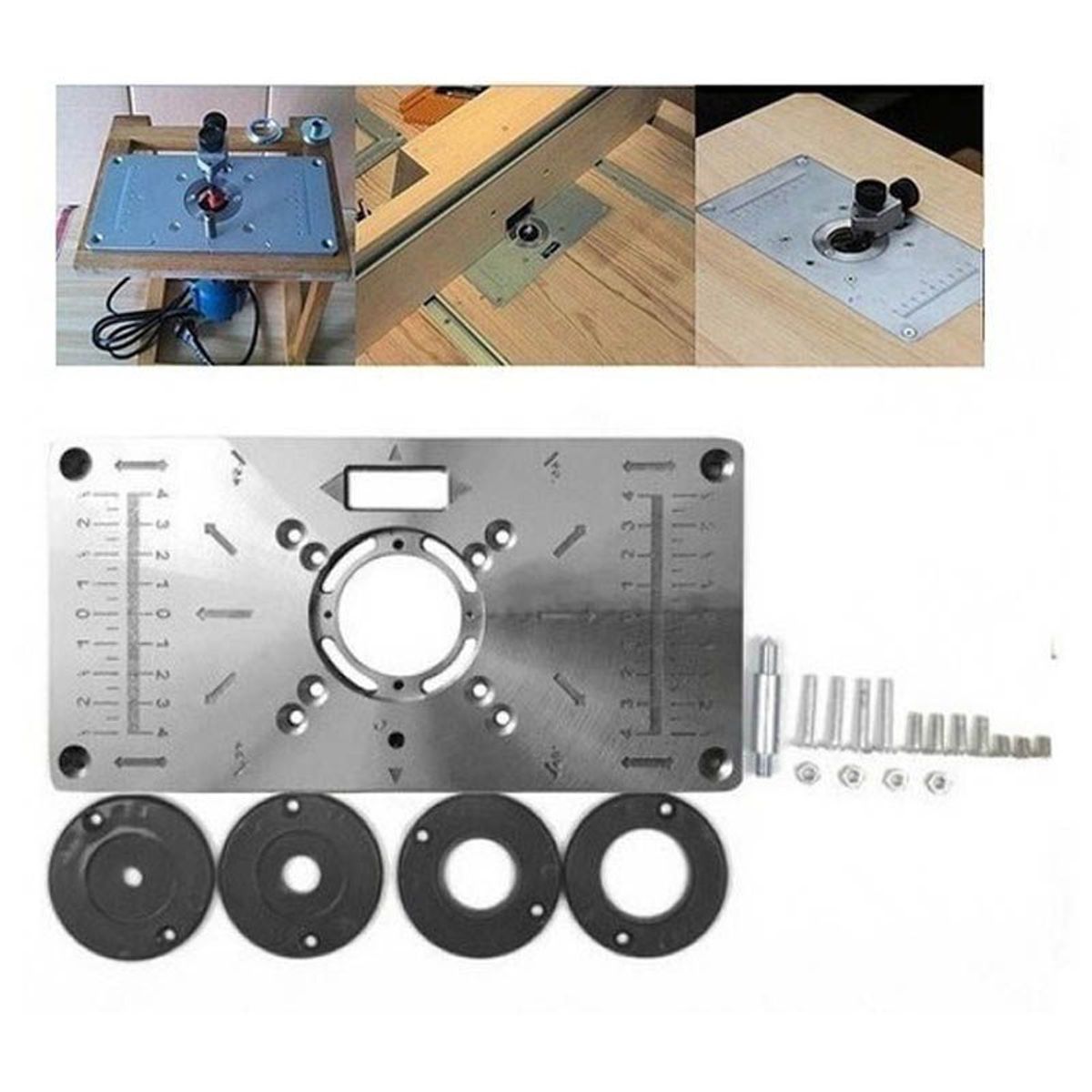 GENERICO - PLACA base para RAUTER placa de insercion