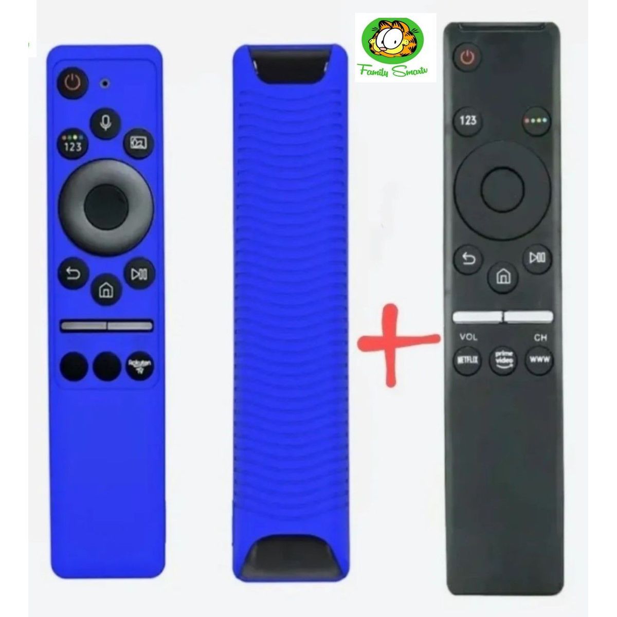 UNIVERSAL - Control Remoto Samsung  Funda Azul