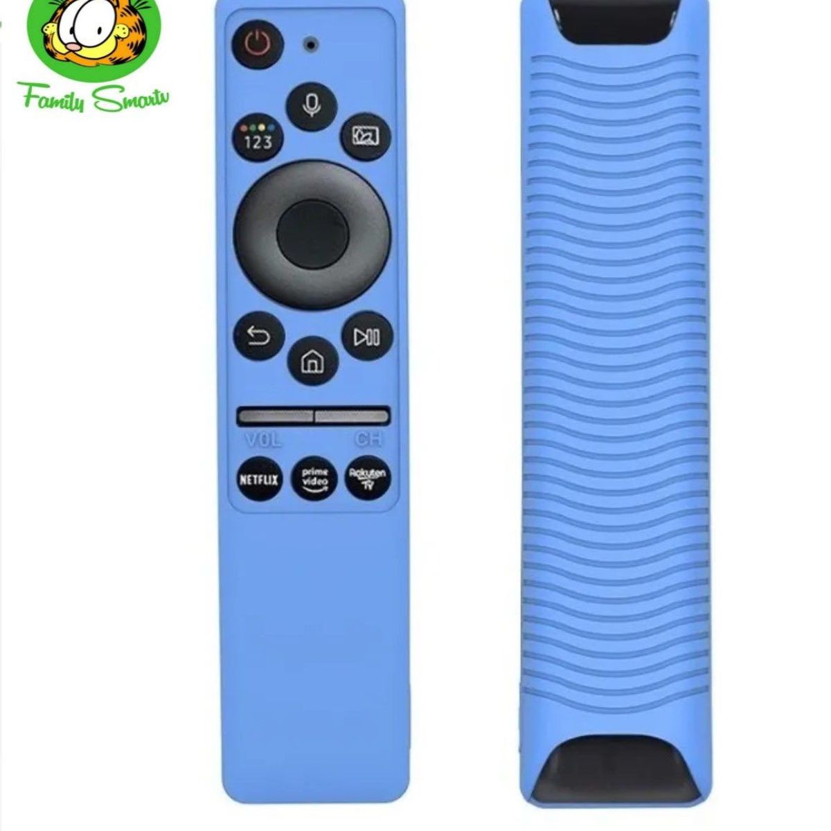 SAMSUNG - funda de Silicona para control remoto con comando voz Color Turquesa