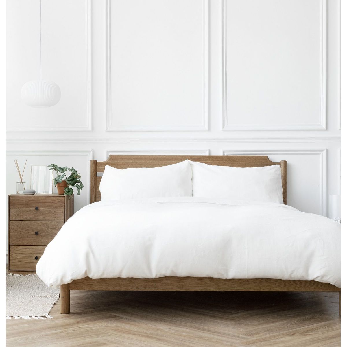 HOME BRANDS - Funda plumón de Bambú Color Blanco - 2 plazas