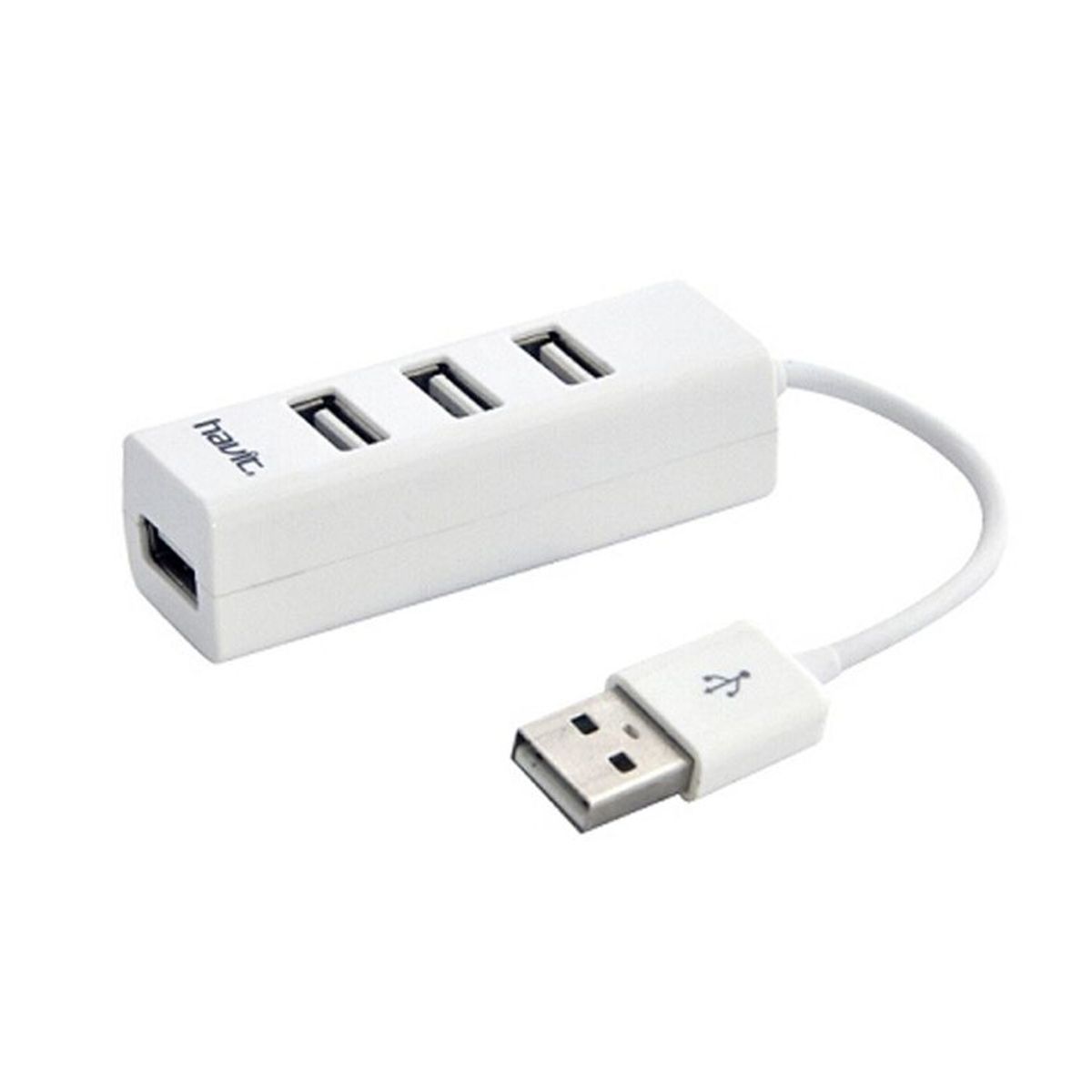 ITELSISTEM - Hub 4 Puerto Usb  480 mbps Itelsistem 2.0 Blanco