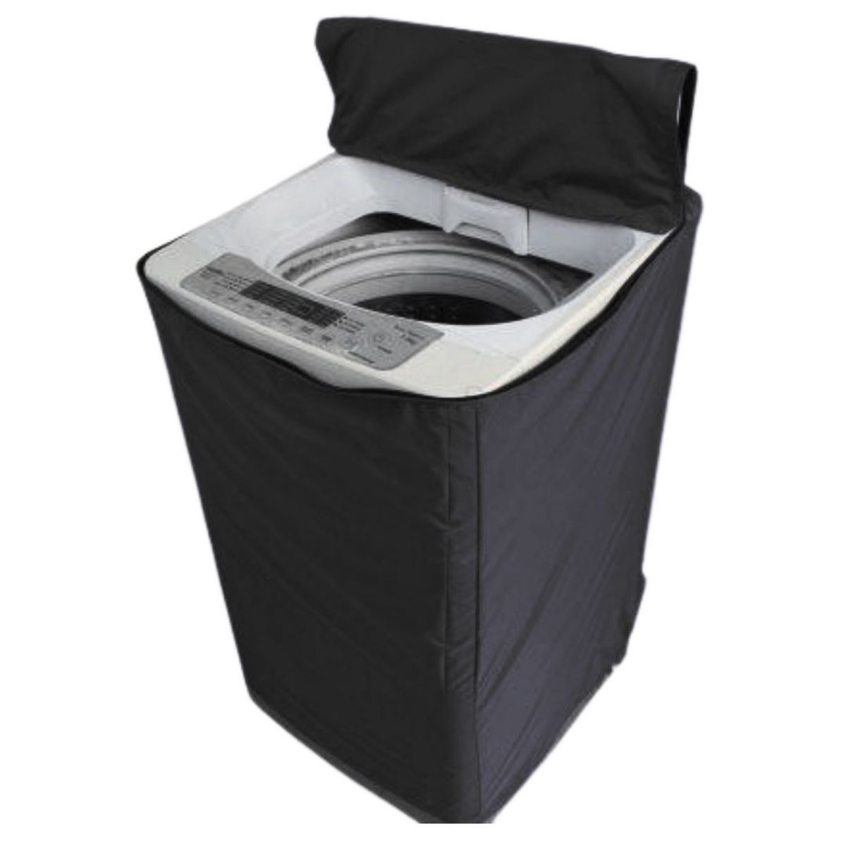 GENERICO - Funda Lavadora Tela Delgada 10 - 15kg Neg